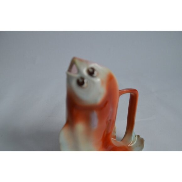 Royal Bayreauth Bavaria Flounder Orange Fish Creamer Blue Mark RARE Vintage - Picture 5 of 9